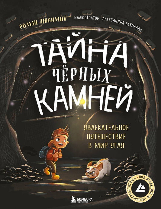 Обложка книги "Роман Любимов: Тайна чёрных камней. Увлекательное путешествие в мир угля"