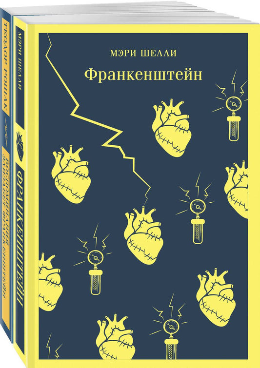 Обложка книги "Рошак, Шелли: "Франкенштейн" и его переосмысление в "Воспоминания Элизабет Франкенштейн" (комплект из 2 книг)"