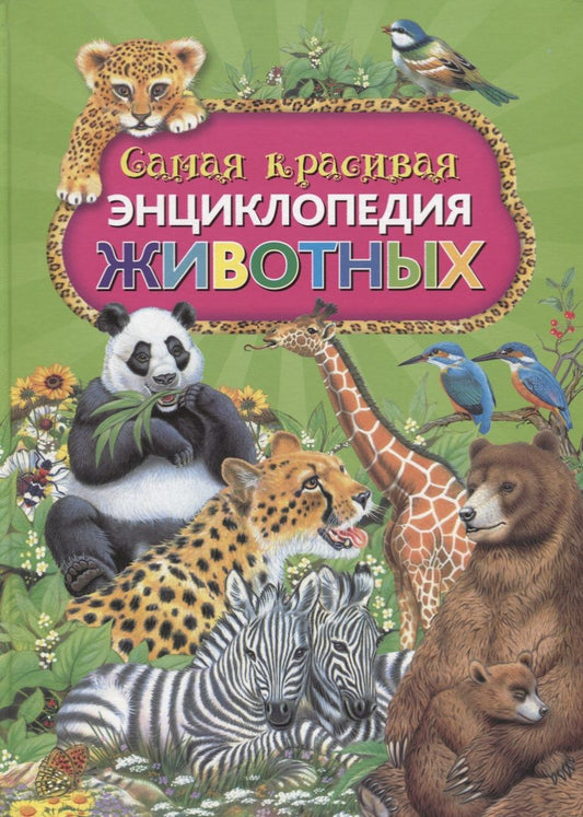 Обложка книги "Ровира: Самая красивая энциклопедия животных"