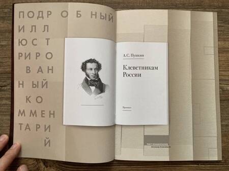 Фотография книги "Рожников: А.С. Пушкин. Клеветникам России. Подробный иллюстрированный комментарий"