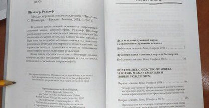 Фотография книги "Рудольф Штайнер: Между смертью и новым рождением"