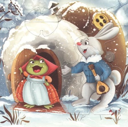 Фотография книги "Рукавичка: книга-театр"