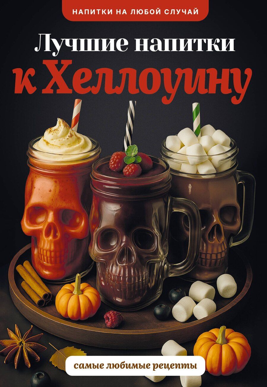 Обложка книги "Руслан Шукюров: Лучшие напитки к Хэллоуину"