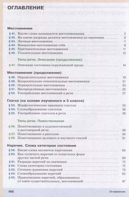 Фотография книги "Русский язык. 6 класс. Учебник в 2-х частях. Часть II"