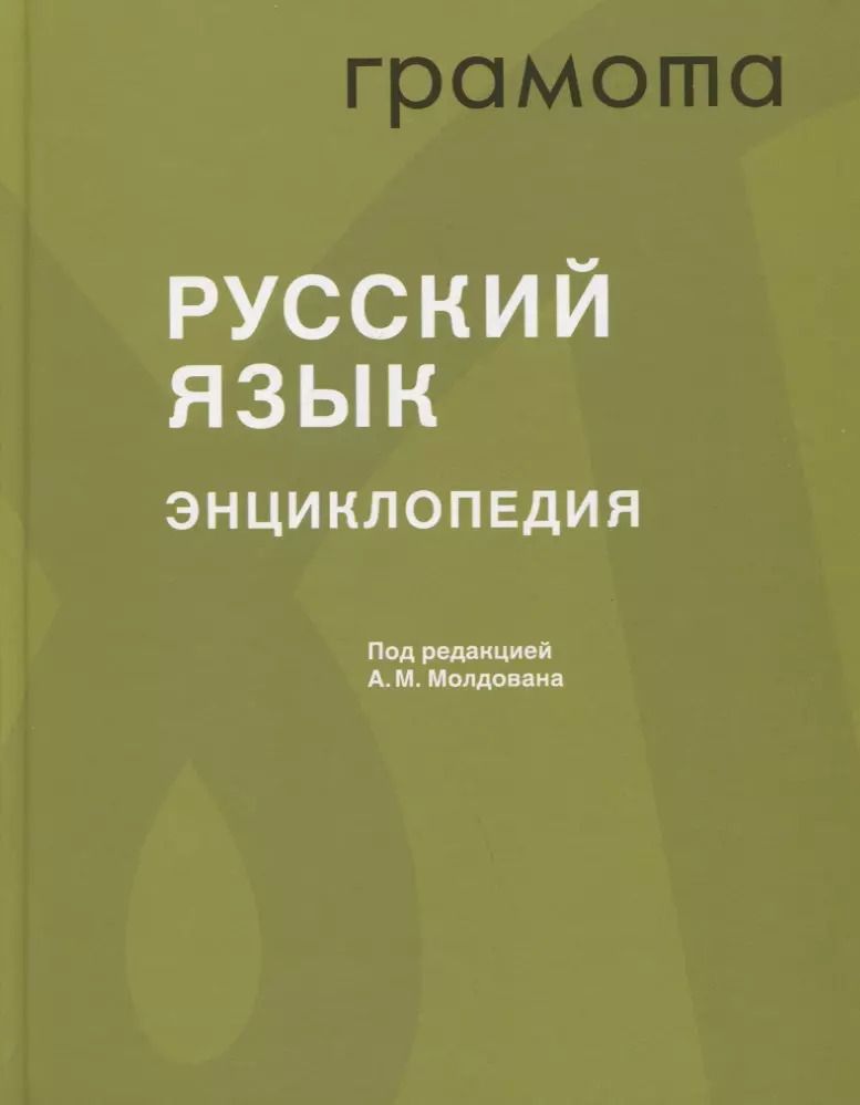 Обложка книги "Русский язык. Энциклопедия"