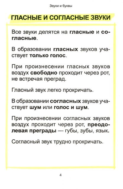 Фотография книги "Русский язык. Наглядный курс начальной школы. ФГОС"