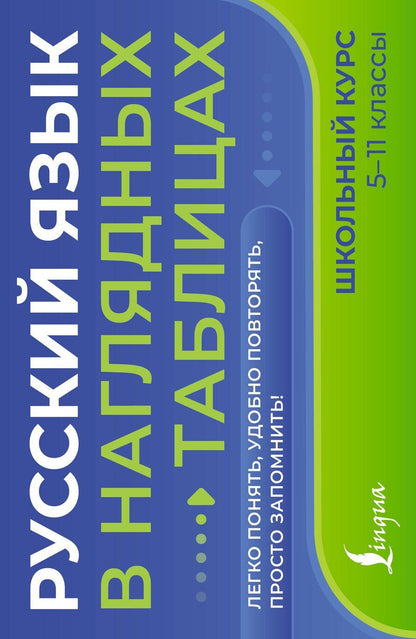 Обложка книги "Русский язык в наглядных таблицах. Школьный курс. 5-11 классы"