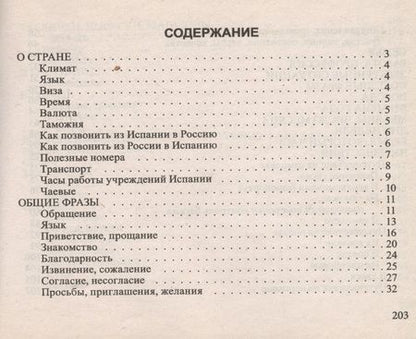 Фотография книги "Русско-испанский разговорник"