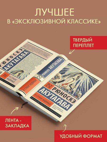 Фотография книги "Рюноскэ Акутагава: В стране водяных"