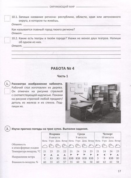 Фотография книги "С. Фаст: ВПР. Окружающий мир. 1-4 классы. 6 тестов со стандартными бланками"