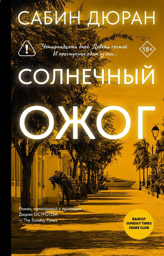 Обложка книги "Сабин Дюран: Солнечный ожог"