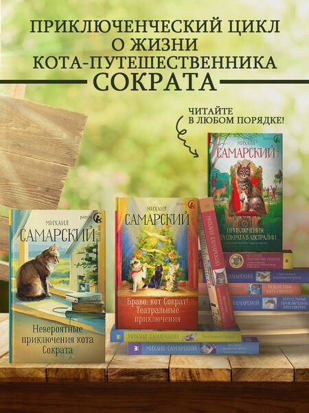 Фотография книги "Самарский: Корабельные приключения кота Сократа"