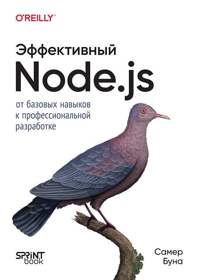 Обложка книги "Самер Буна: Эффективный Node.js: От базовых навыков к профессиональной разработке"