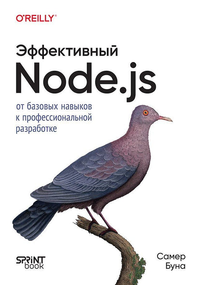 Обложка книги "Самер Буна: Эффективный Node.js: От базовых навыков к профессиональной разработке"