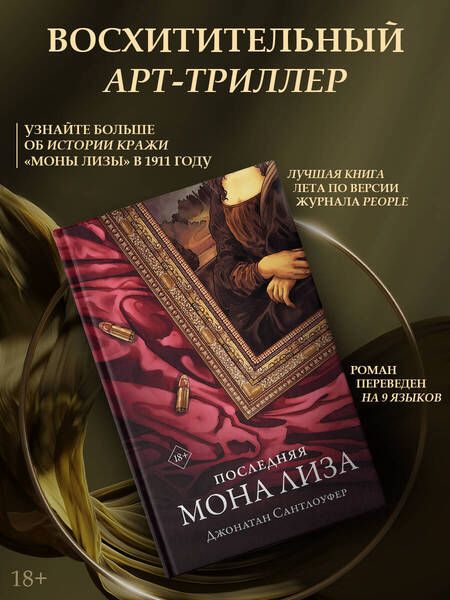 Фотография книги "Сантлоуфер: Последняя Мона Лиза"