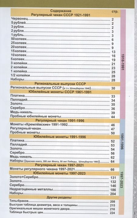 Фотография книги "Савелий Олегович: Каталог Монет СССР и России 1918-2023 годов. Стоимость. Разновидность. Тиражи. Выпуск 16, 2022"