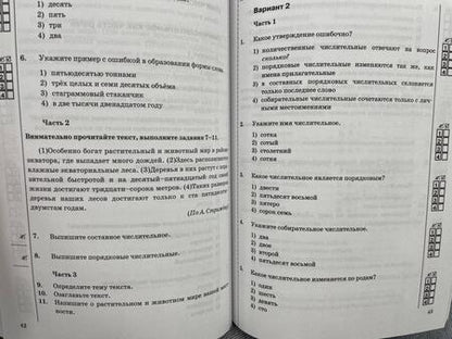 Фотография книги "Селезнева: Русский язык. 6 класс. Тесты к учебнику М. Т. Баранова и др. В 2-х частях. Часть 2. ФГОС"
