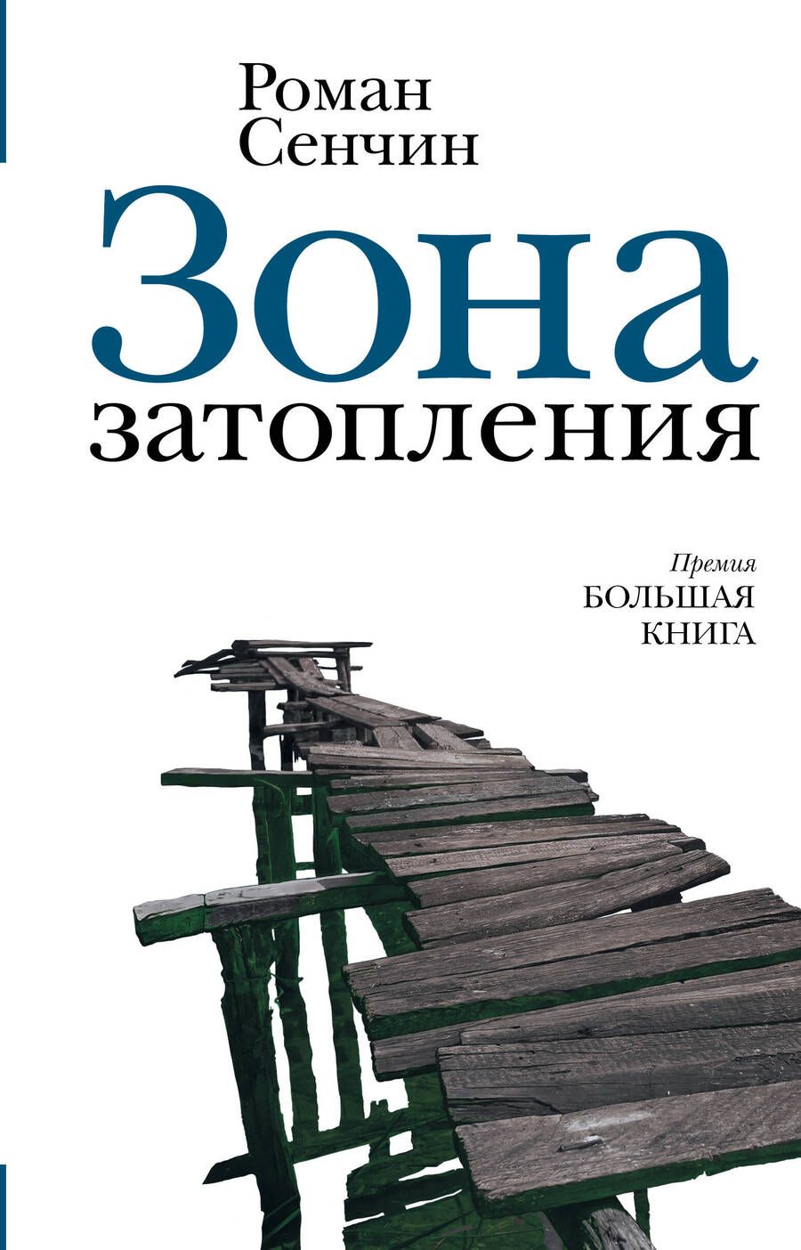 Обложка книги "Сенчин: Зона затопления"