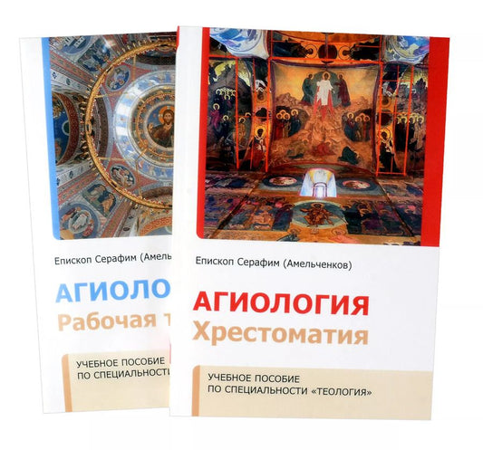 Обложка книги "Серафим Амельченков: Агиология.Учебное пособие по специальности "Теология". Хрестоматия + рабочая тетрадь"