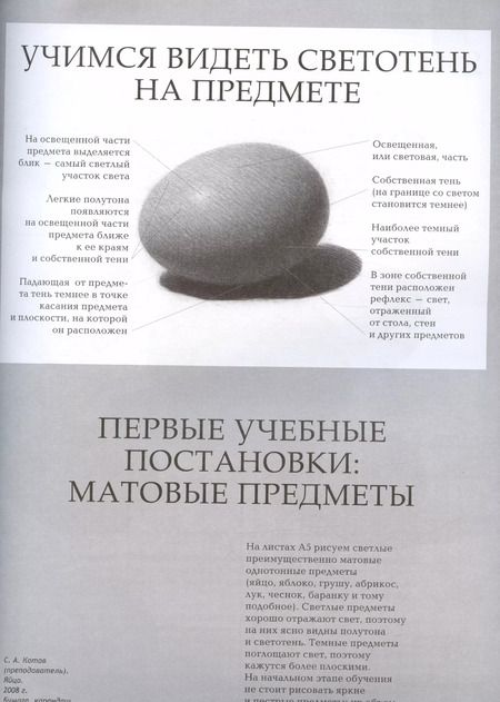 Фотография книги "Сергей Андрияка: Начальный рисунок. Часть I. Учебно-методическое пособие"