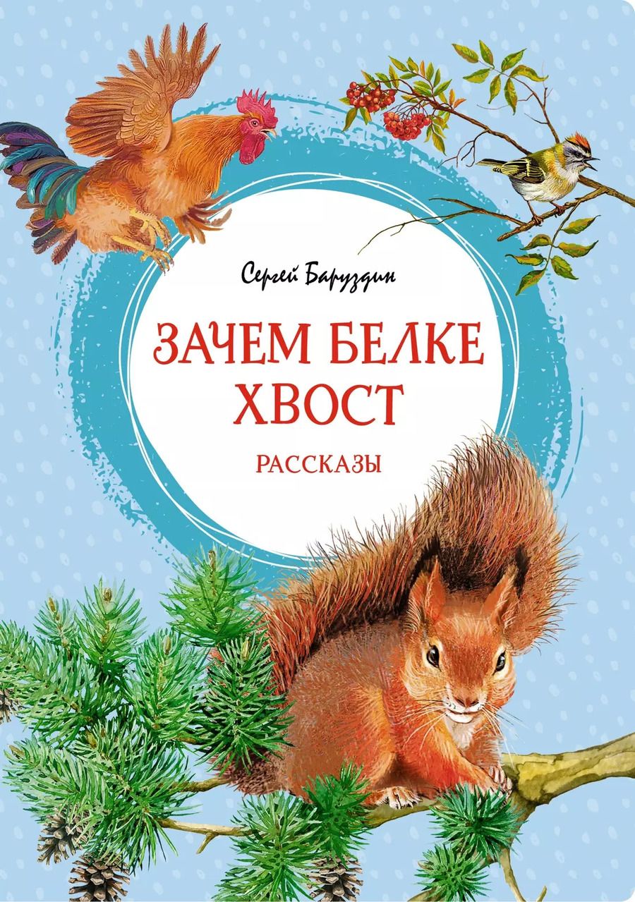 Обложка книги "Сергей Баруздин: Зачем белке хвост. Рассказы"