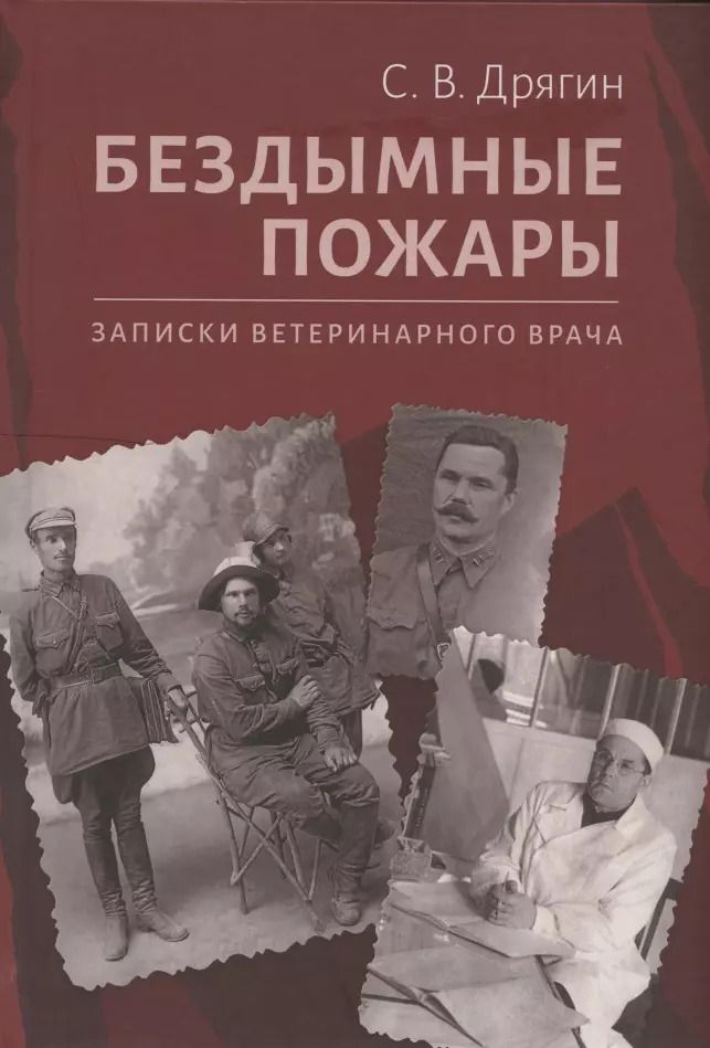 Обложка книги "Сергей Дрягин: Бездымные пожары. Записки ветеринарного врача"