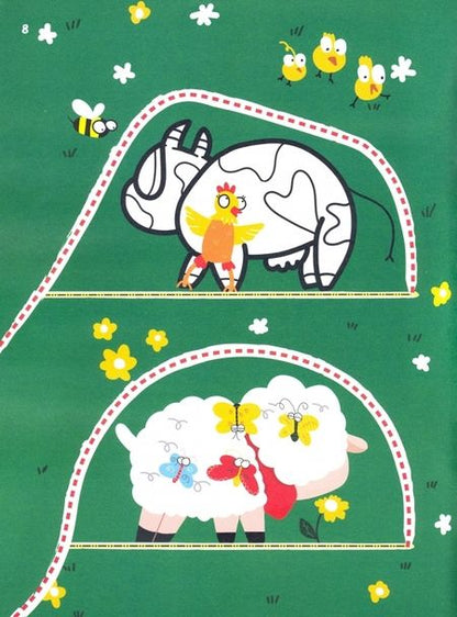 Фотография книги "Сергей Пархоменко: Вырезалки. Тетрадь с развивающими заданиями. Часть 2. Для детей 4-5 лет"