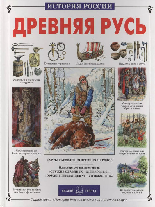 Обложка книги "Сергей Перевезенцев: Древняя Русь. История русского народа с I по IX век"