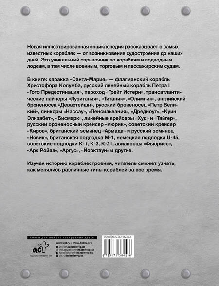 Фотография книги "Сергей Родионов: Самые известные корабли мира "