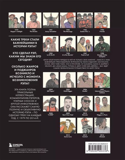 Фотография книги "Серрано, Торрес, Ice-T: Энциклопедия рэпа. Год за годом. Самые важные треки c 1979 года: обсуждение и подробный разбор"