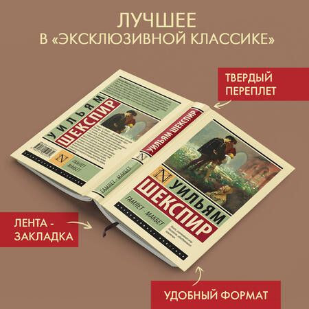 Фотография книги "Шекспир: Гамлет. Макбет"