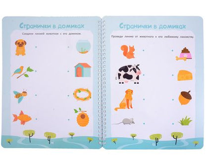 Фотография книги "Шепелевич: Многоразовая тетрадь. Мышление и внимание. 2-3 года"