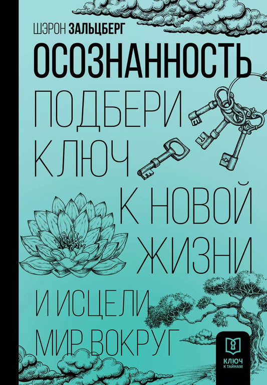 Обложка книги "Шерон Зальцберг: Осознанность. Подбери ключ к новой жизни и исцели мир вокруг"