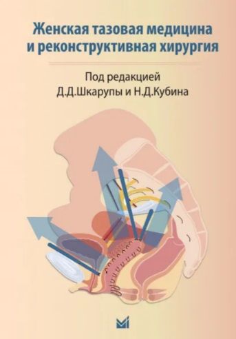 Обложка книги "Шкарупа, Кубин, Шаповалова: Женская тазовая медицина и реконструктивная хирургия"