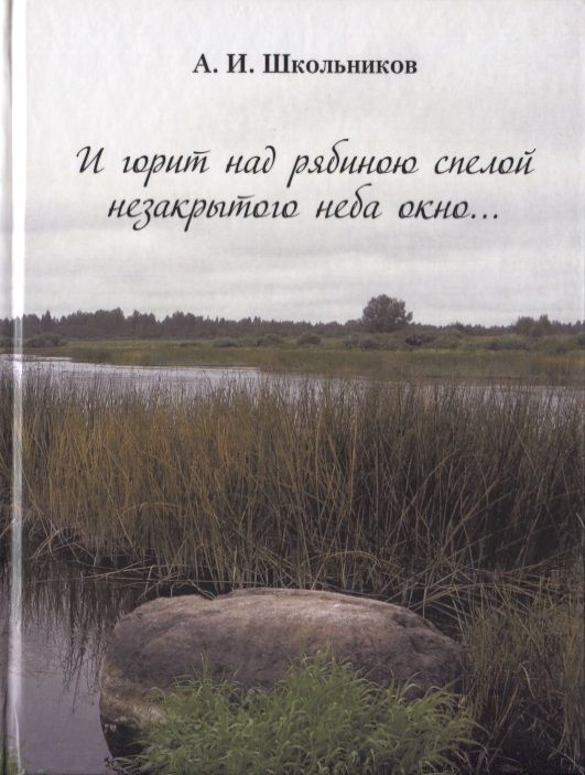 Обложка книги "Школьников: И горит над рябиною спелой незакрытого неба окно…"