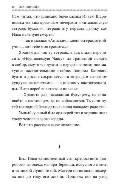 Фотография книги "Шмелев: Неупиваемая чаша"