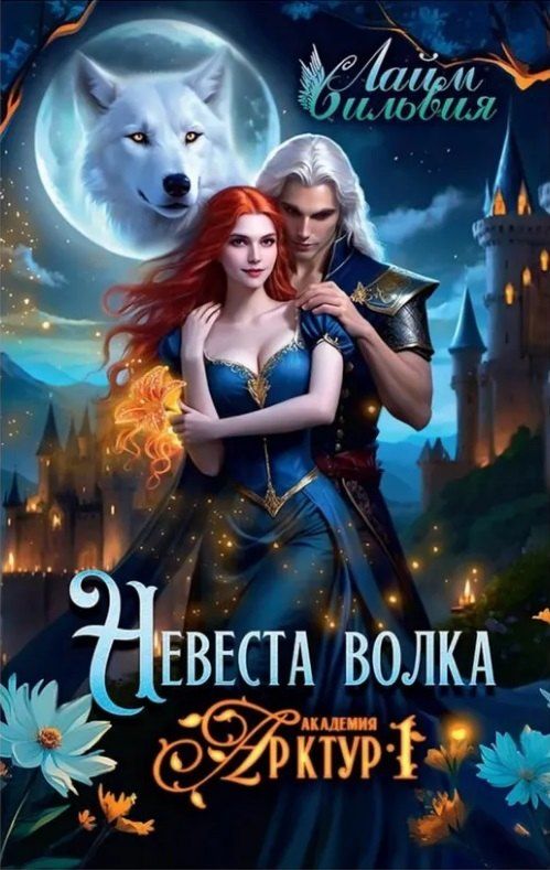 Обложка книги "Сильвия Лайм: Академия Арктур. Невеста волка"