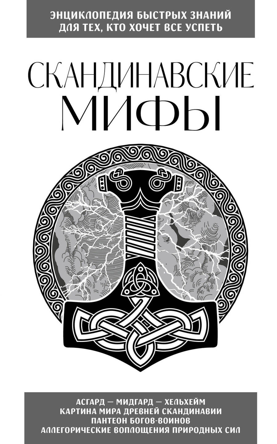 Обложка книги "Скандинавские мифы. Для тех, кто хочет все успеть"