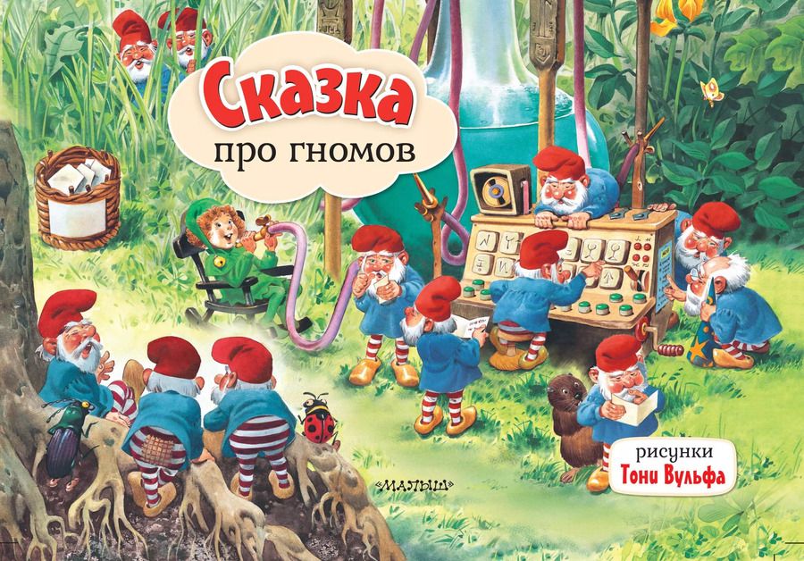 Обложка книги "Сказка про гномов"