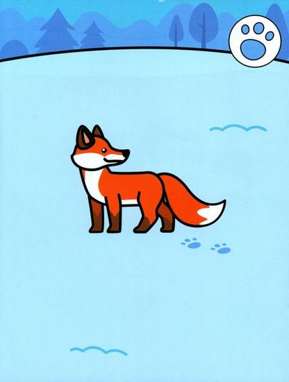 Фотография книги "Скрип! Зима в лесу. 1+. Книжка с наклейками"