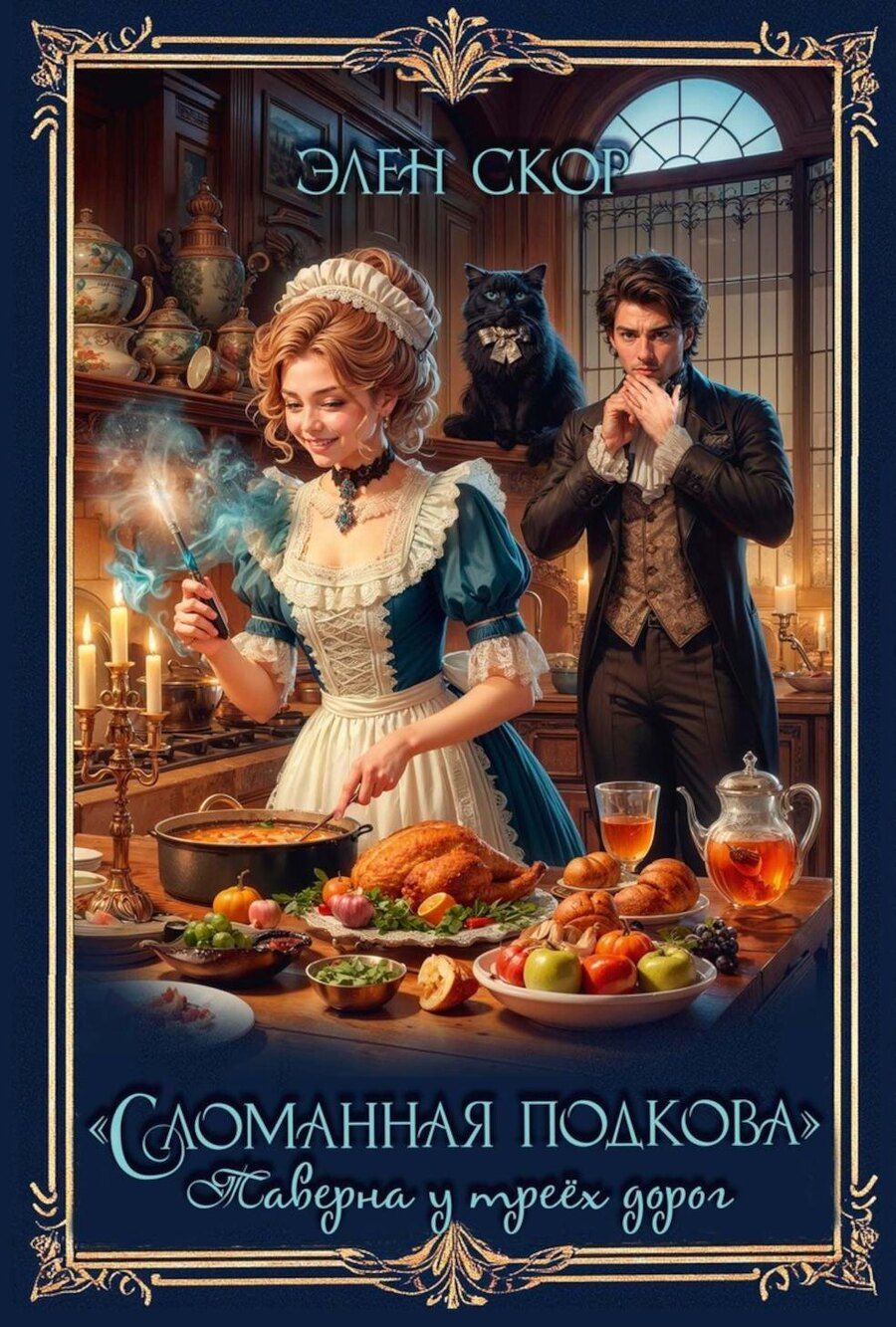 Обложка книги ""Сломанная подкова". Таверна у трёх дорог"