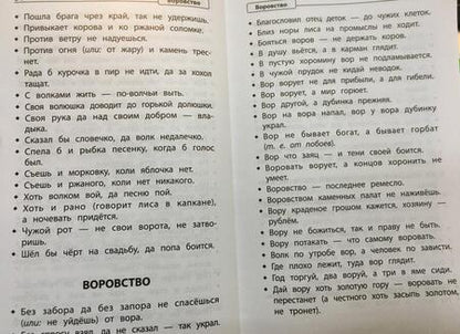 Фотография книги "Словарь пословиц и поговорок. 1-4 классы. ФГОС"