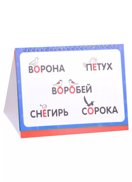 Фотография книги "Словарные слова. Визуальный словарь. Более 200 слов"