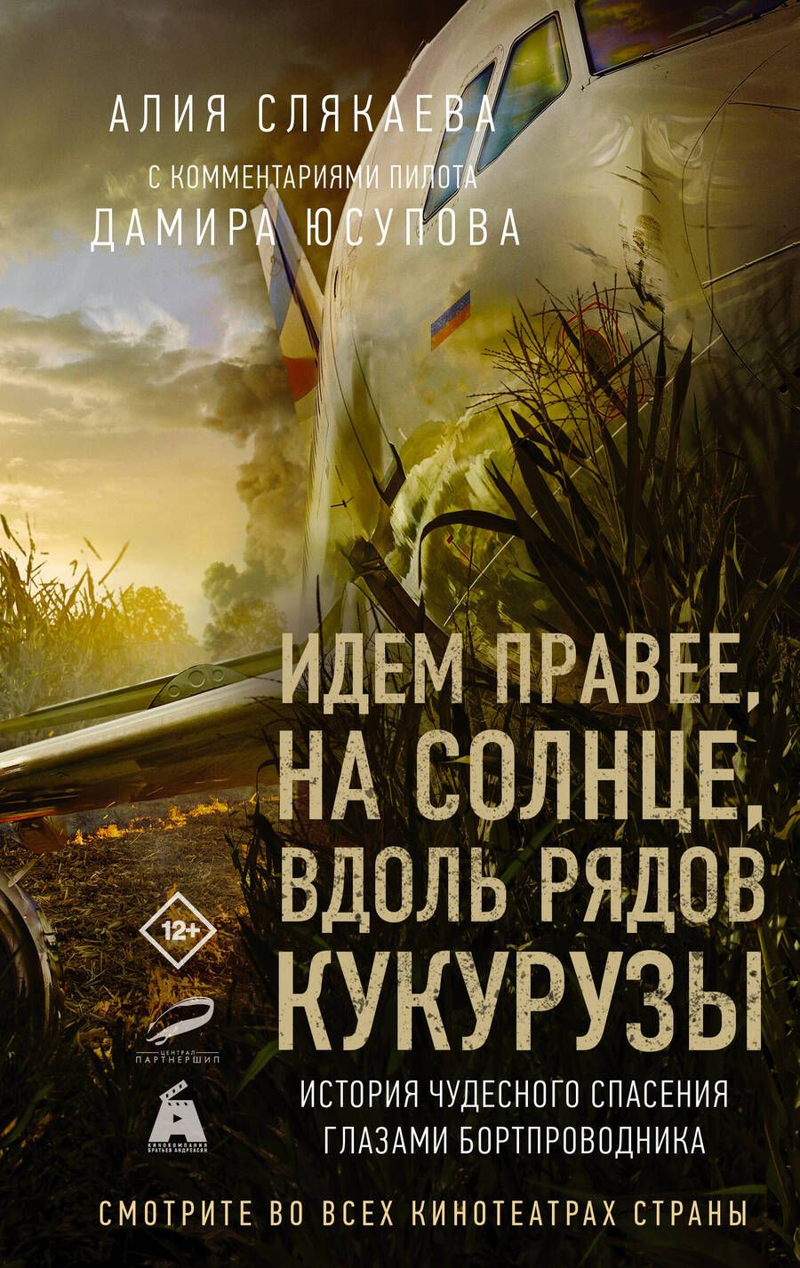 Обложка книги "Слякаева: Идем правее, на солнце, вдоль рядов кукурузы. История чудесного спасения глазами бортпроводника"