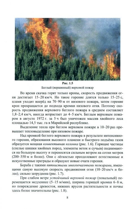 Фотография книги "Смирнов, Смирнов: Природа лесных пожаров. Учебное пособие"