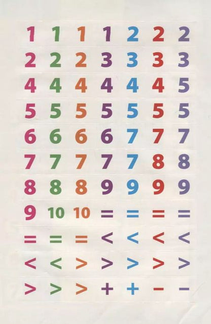 Фотография книги "Смирнова, Смирнова: Цифры (150 многоразовых наклеек)"