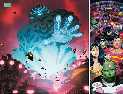 Фотография книги "Снайдер, Тайнион, Уильямсон: Лига Справедливости. Книга 1. Справедливости нет. Тотальность"