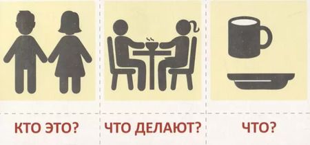Фотография книги "Снежана Танцюра: Набор карточек с рисунками. Простые предложения. Составляем по схеме, для детей 1-4 лет"