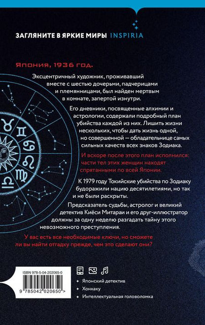 Фотография книги "Содзи Симада: Токийский Зодиак"