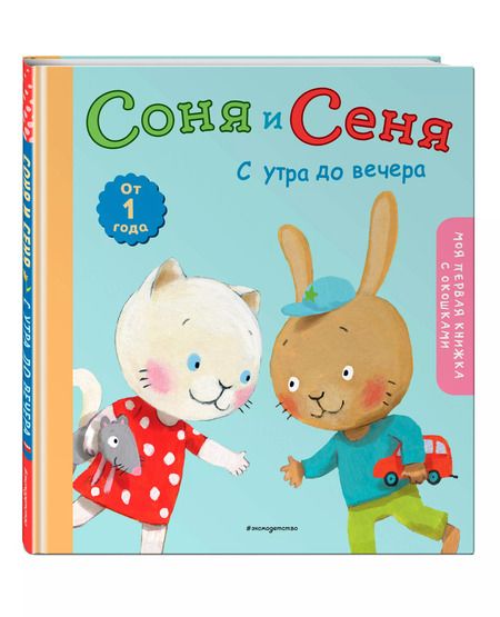 Фотография книги "Соня и Сеня: с утра до вечера"